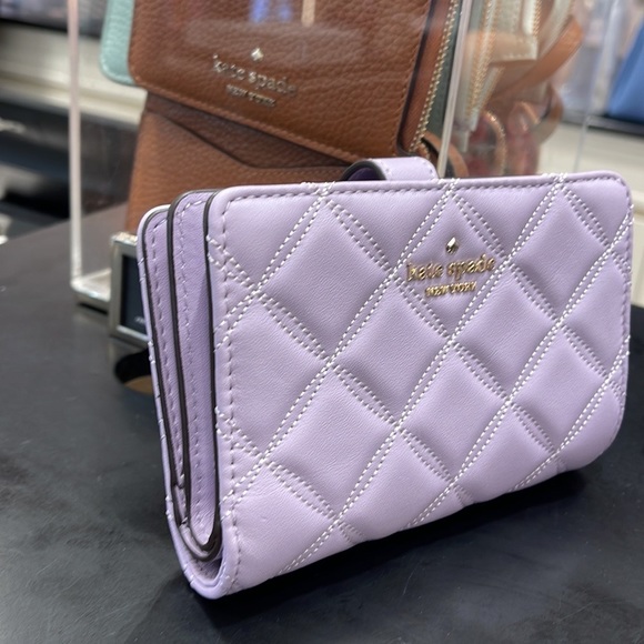 Kate Spade Natalia Medium Compact Bifold Wallet
Lilac Frost - Picture 9 of 16